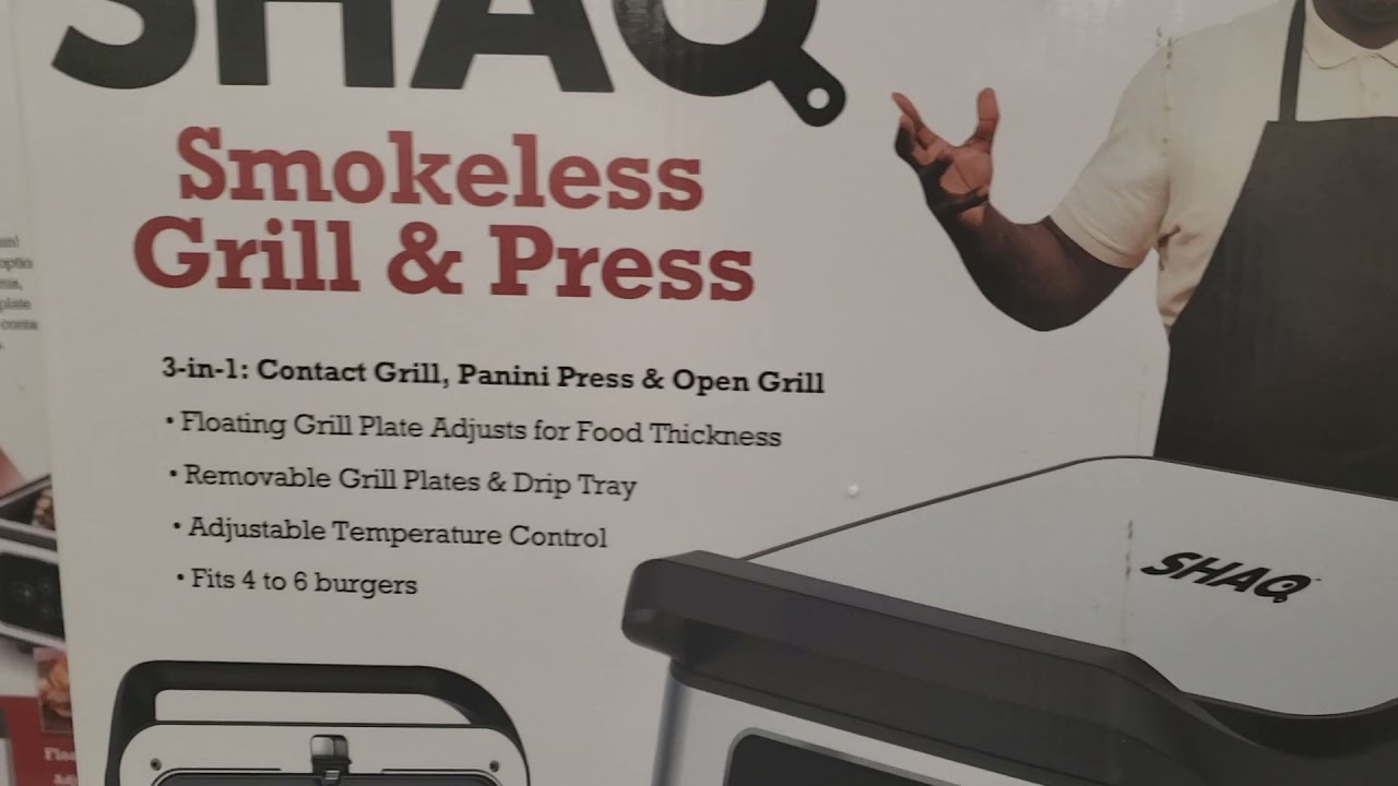 Shaq Grill YouTube