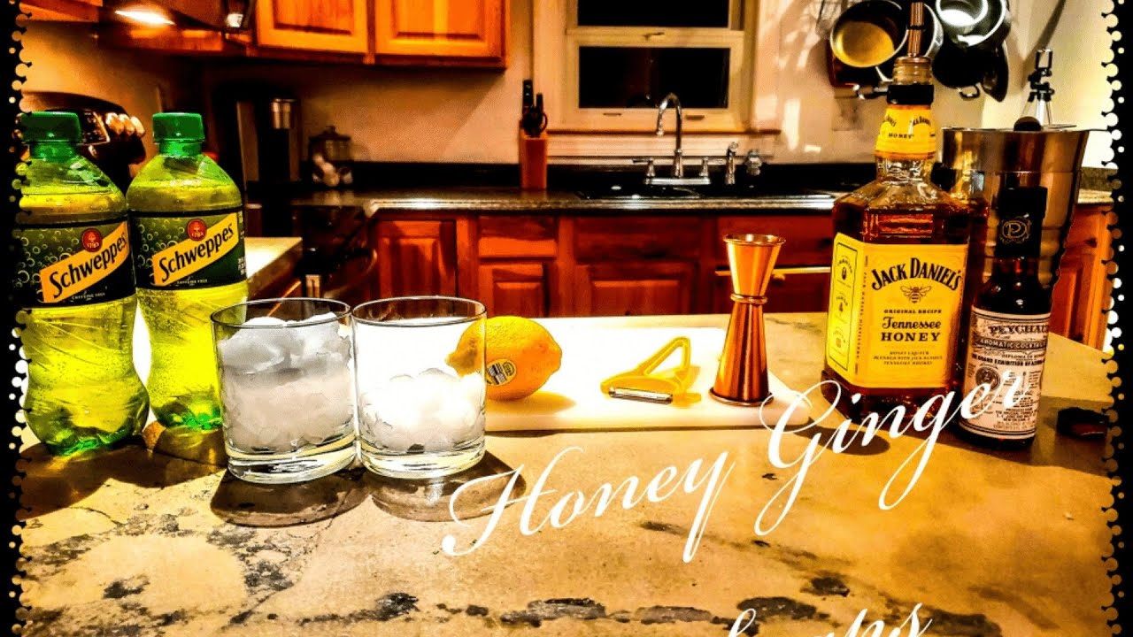 Jack Daniels Mix Drink (Honey Ginger Snap) YouTube