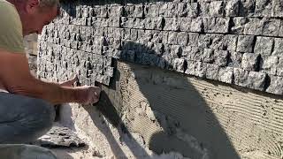 Stone veneer | Patlatma taşı kaplama