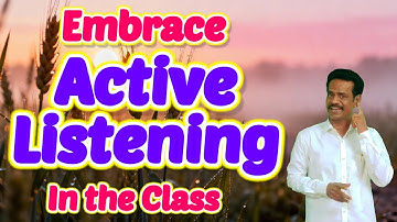 LISTEN AS MUCH AS YOU TALK  - (TEACH 2 EMPOWER - 22)