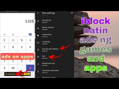 Remove ADS from android cell phone | Paano iblock ang ADS at Pop up ads sa android games and apps