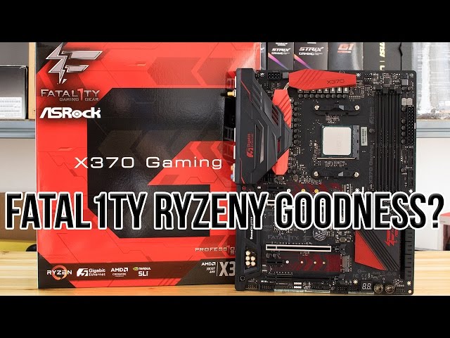 マザーボード ASRock Fatal1ty X370 Professional Gaming ASRock X370 Gaming Professional Fatal1ty review