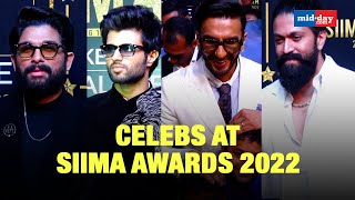 Allu Arjun, Yash, Vijay Deverakonda, Ranveer Singh & Others At Siima Awards 2022