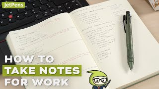 Notetaking for Working Professionals ‍ 3 Strategies and Tips