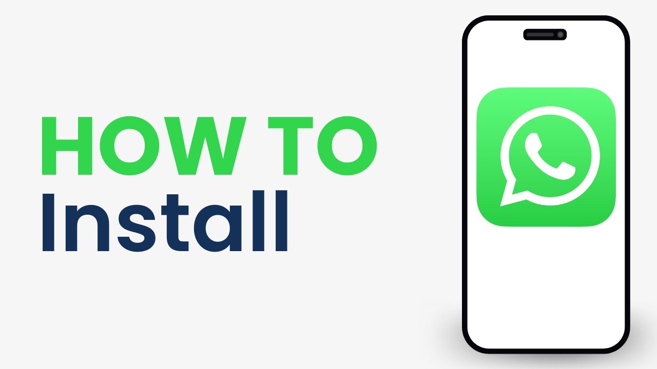How to install whatsapp on iphone youtube