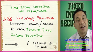 CFA® LEVEL 1 || F.I.S. Defining Elements Video 1 || Fixed Income Securities