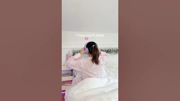 1 hour room reset🎀🕊️ #reset #roomdecor #roomreset #cleaning #resetroutine #routine #productivity