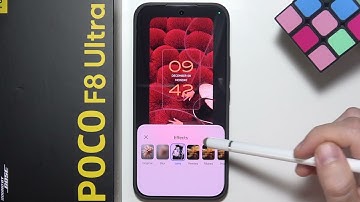 Poco F8 Ultra: How to Change Lock Screen Style