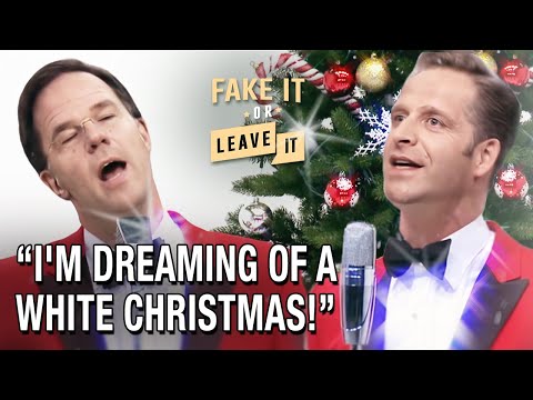 Rutte & de Jonge - White Christmas (ft. van Dissel, Gommers) | Deepfake