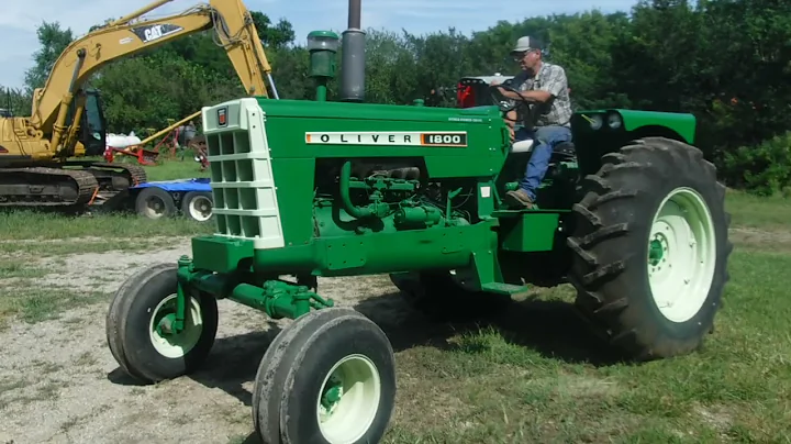 BigIron Online Auction 9-29-2021--GP4269=1964 Oliver 1800 Gas 2WD Tractor