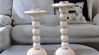 Making Your Own Unique Candle Holders at Home