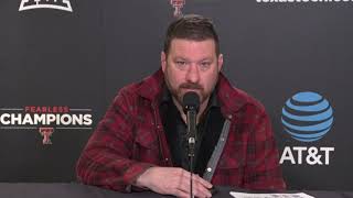 Texas Tech Basketball Press Conference