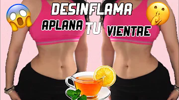 ¿Qué aplana el vientre rápidamente?