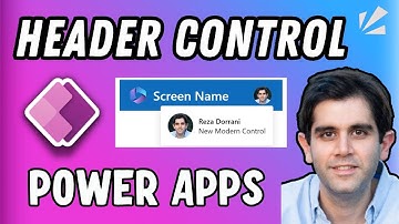 Modern HEADER Control in Power Apps: A Beginner