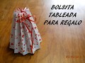 Bolsita tableada para regalo - Pleated paper bag gift