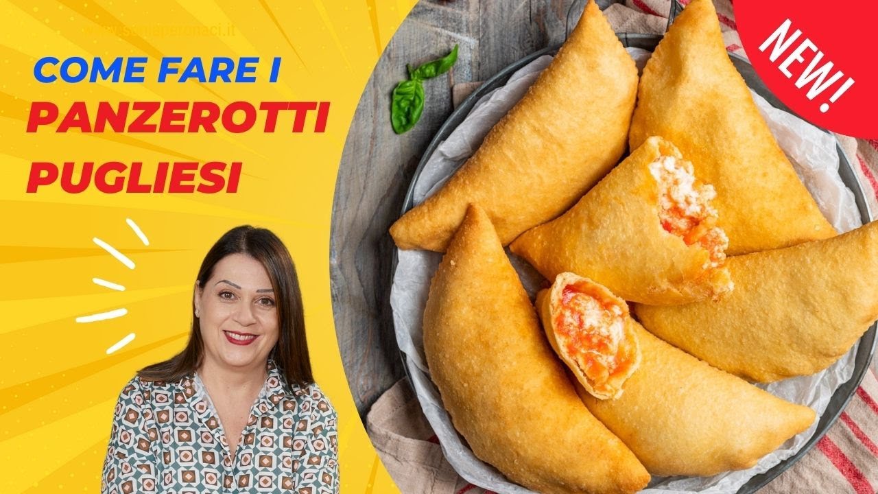 Panzerotti Pugliesi: super filanti, ripieni di mozzarella e pomodoro!