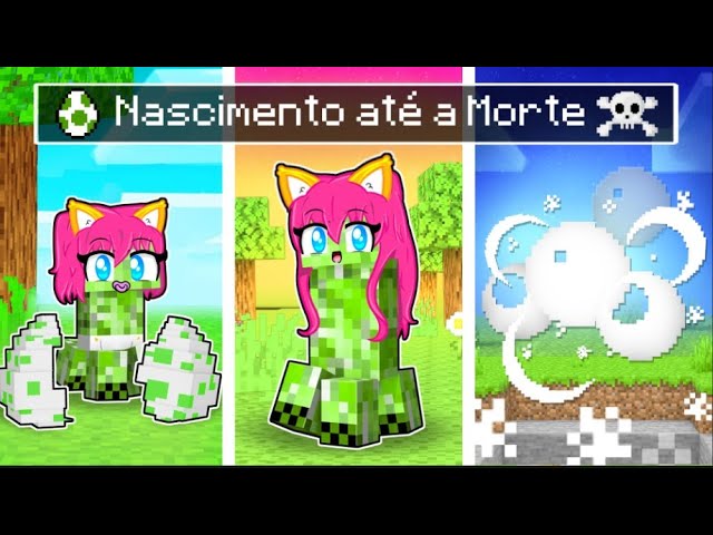 Miauzinha de POBRE a RICA no MINECRAFT!!  Minecraft, The creator, Mario  characters