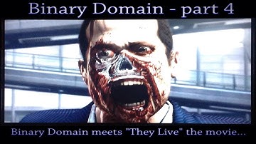Binary Domain - Chapter 1-2 seawall interior - funny with voice commands xbox 360