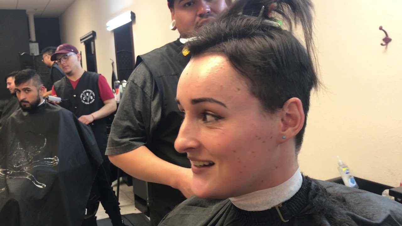 Kimillian LV: She Gets a SUPER SHORT Clippered Pixie Cut (YT Original)