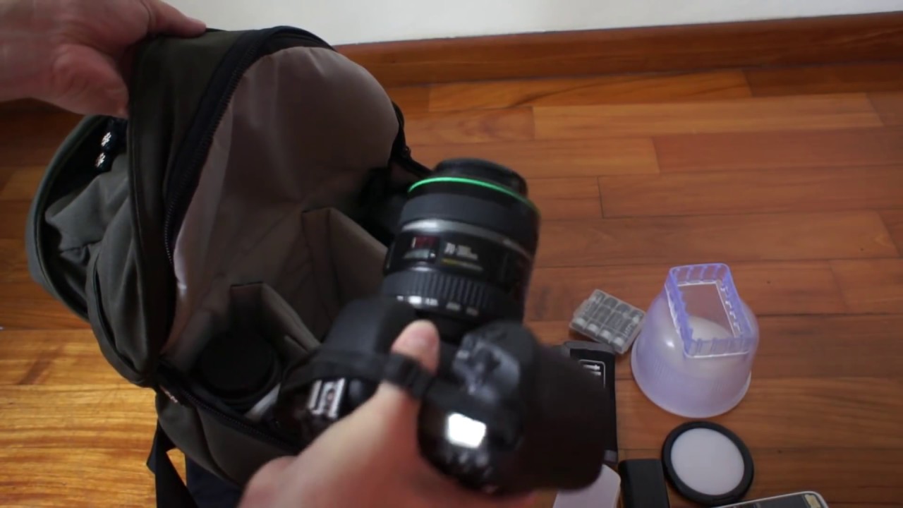 What's in my camera bag? (Crumpler Pretty Boy Backpack ) YouTube