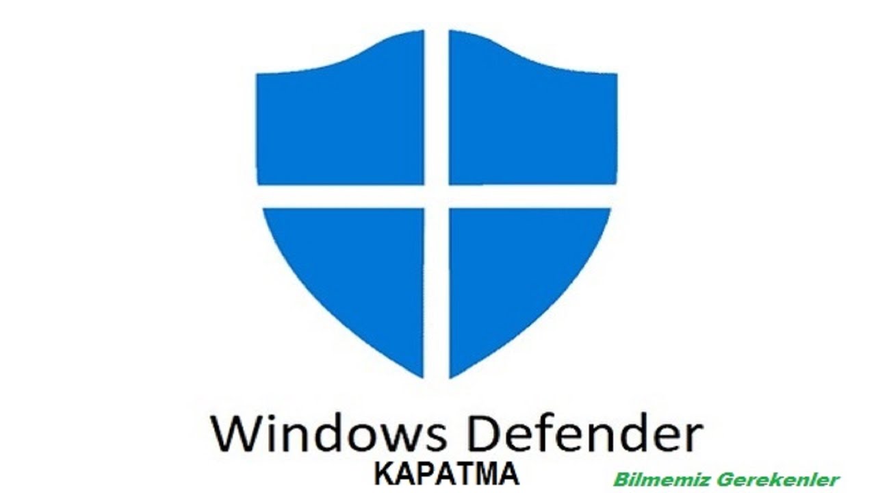 Windows 10 Defender Kapatma YouTube