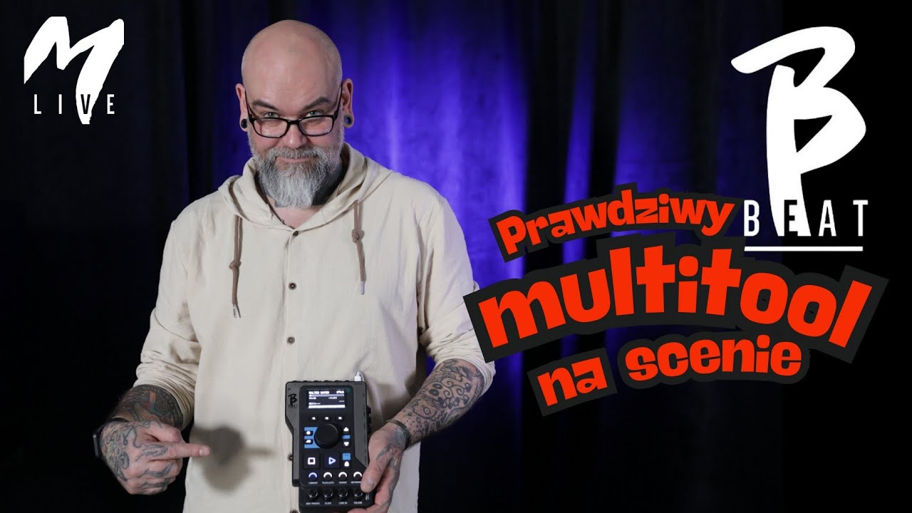 M-Live B.Beat - wielofunkcyjny multitool na scenie