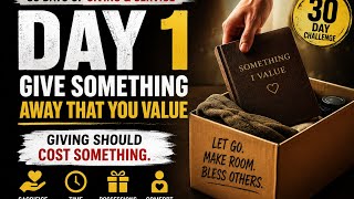 Day 1 of 30 Day Challenge: Serve Like A Child of God