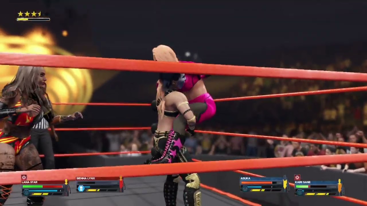 The Kabuki Warriors vs. Lana Star & Sienna Lynx | MBW Rage 