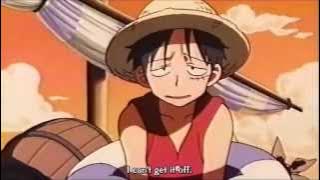 One piece TV-special ending: Luffy stuck and Zoro x nami moment