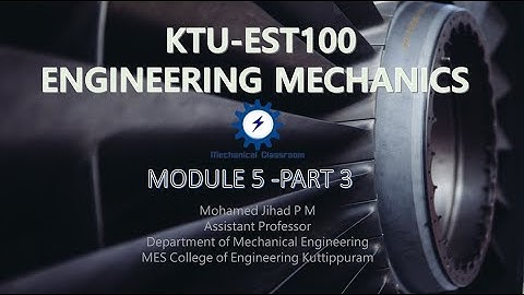 KTU Engineering Mechanics |Module5.3|Instantaneous centre
