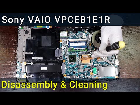 Video: Hvordan Demontere Sony Vaio PCG-21311V (VPCM12M1R) Netbook