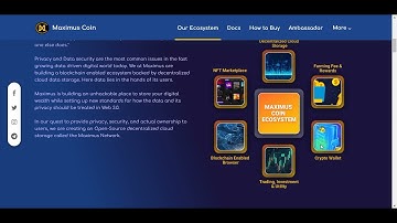 Building the world’s first ever decentralized ecosystem MXZ TOKEN