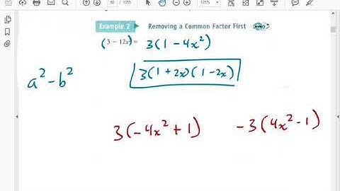Factoring GCF and difference of cubes