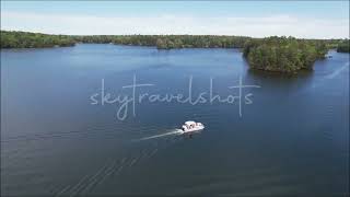Sailing Bliss on Tranquil Minocqua Lake | 4K Downloadable Stock Video