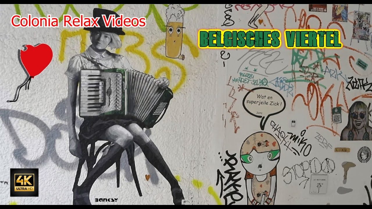 Köln / Cologne City-Walk Friesenplatz durch das belgische Viertel 'Germany' [4K] Rudolfplatz