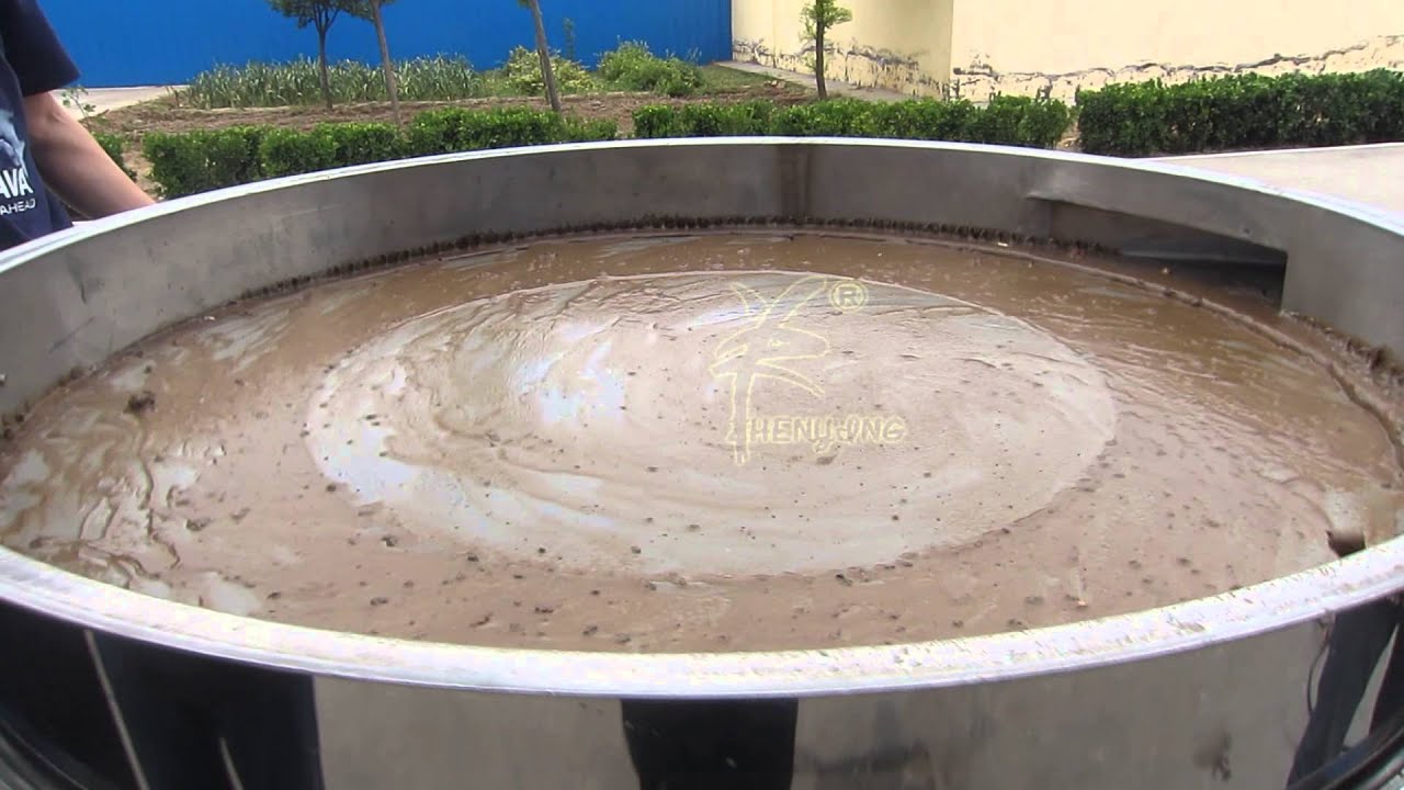 vibrating sieve for cleaning sand.mp4
