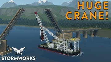 Airboat + Bush Flight + Massive Crane - Stormworks