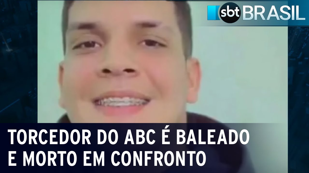 Torcedor do ABC é baleado e morto em confronto | SBT Brasil (16/09/23)