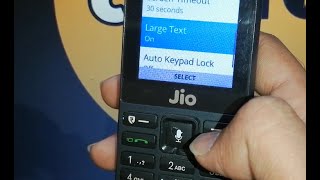 large text on and off in jio phone f220b screenshot 4