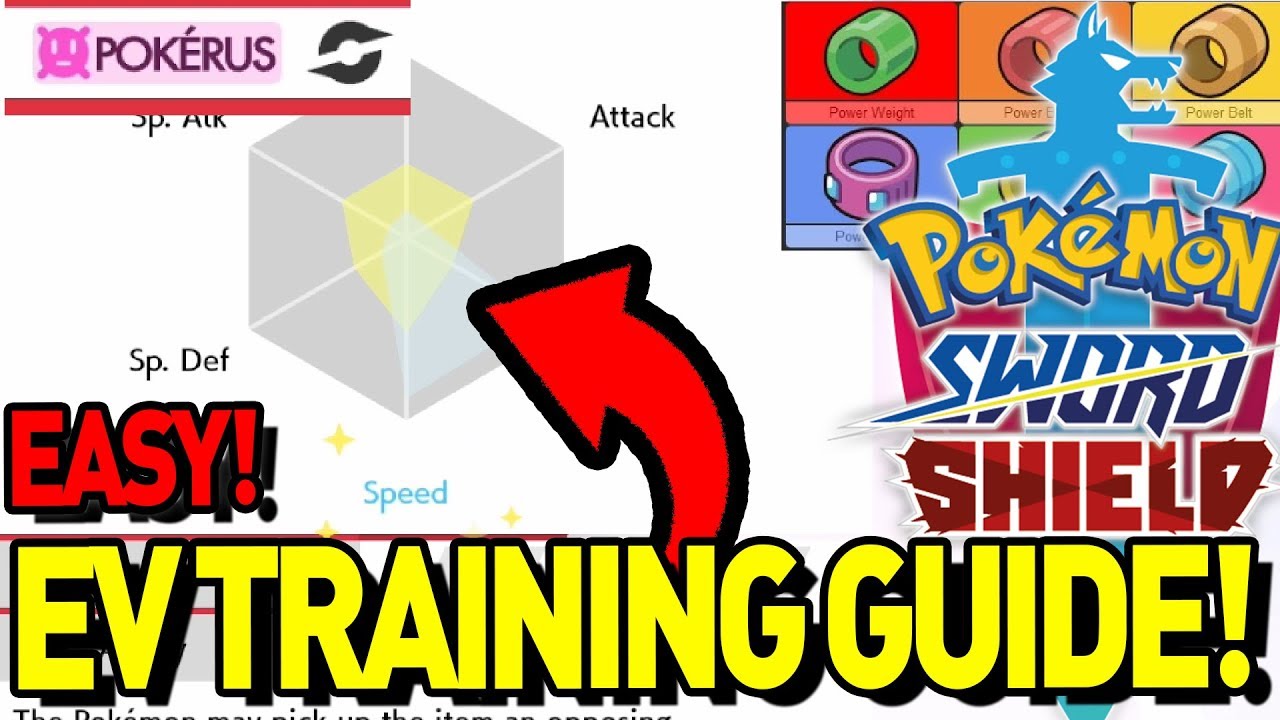 Pokémon Sword and Shield' EV Training Guide: How to Maximize Stats, Reset  EVs and More