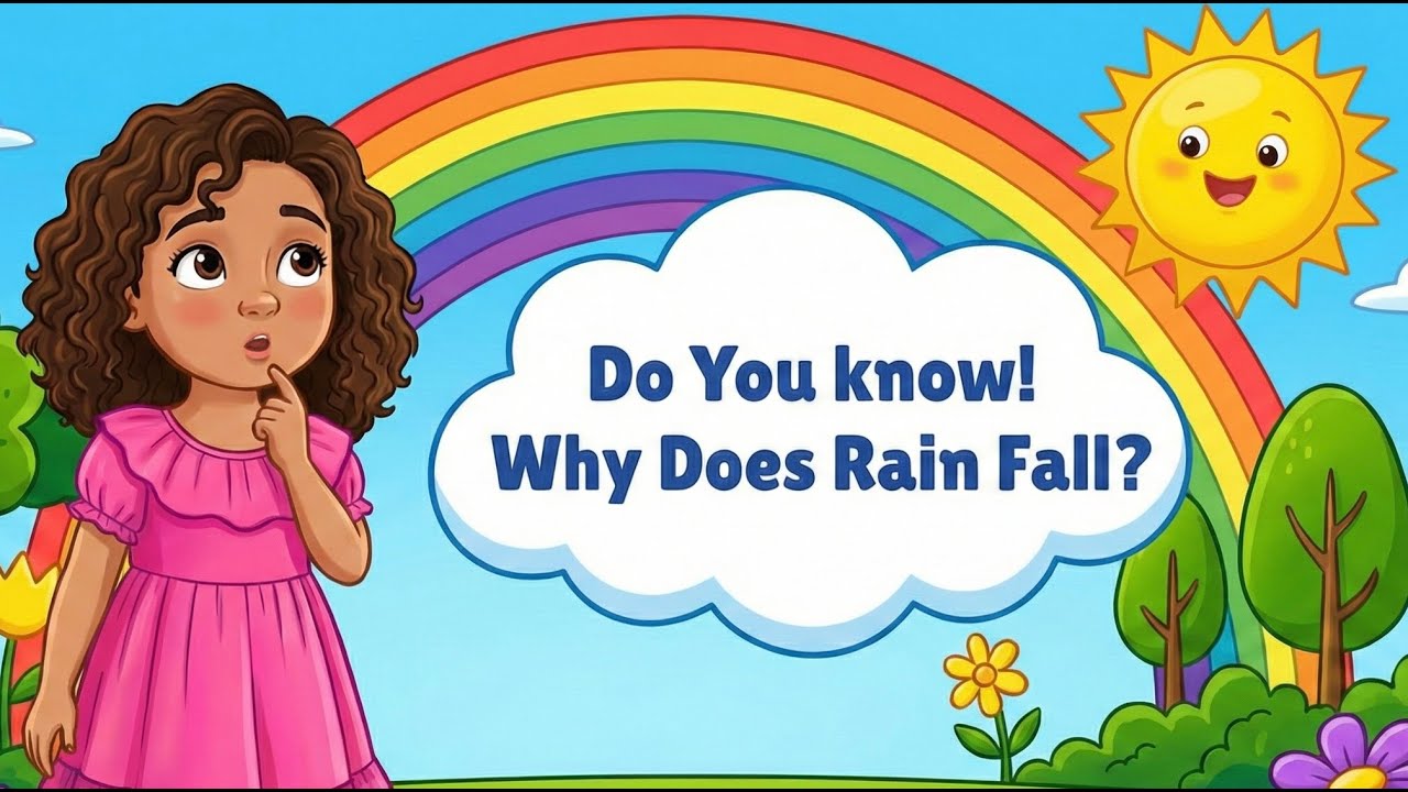 Why Does Rain Fall? 🌧️ | Fun Science for Kids | Learn with Jinny