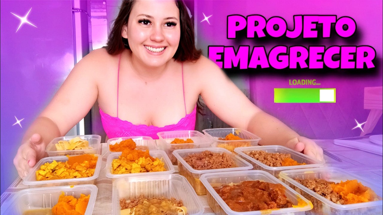 Preparando minhas Marmitas da Semana pra Emagrecer