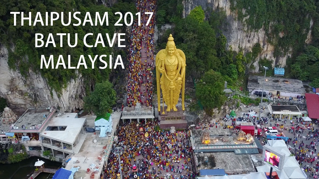 Thaipusam 2017 Batu Caves | Mavic Pro [4K] - YouTube