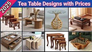 Top Wooden Tea Table Designs in Pakistan | Latest Styles & Prices 2025 | Coffee Table Designs Ideas