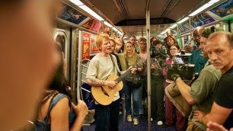 Ed Sheeran Takes NYC: One Shot, No Script!