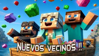 #3 TRAEMOS A LOS NUEVOS VECINOS... PERO A TRABAJAR 😂-Minecraft- BryanLQ