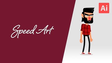 Speed draw | Character design | Adobe illustrator