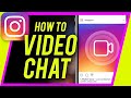 How to VIDEO CHAT on Instagram (New Video Call Features)
