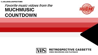 Favorite MuchMusic Countdown music videos