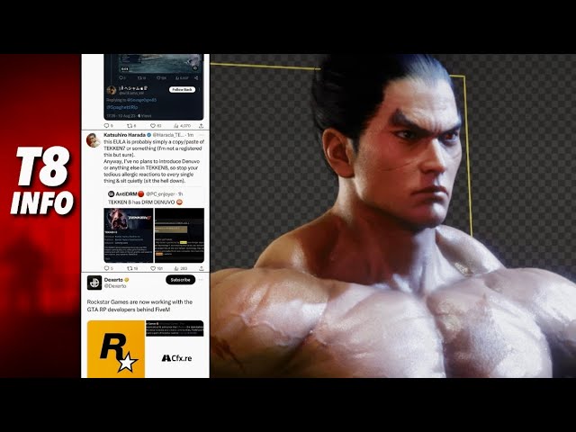 Tekken Director Says Denuvo Behind Recent Performance Issues On PC